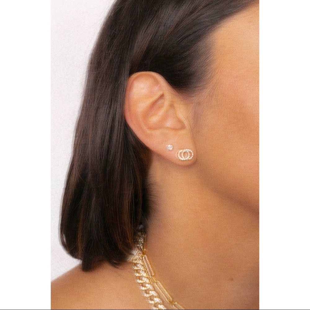 Bracha Infinity Studs - Picture 2 of 2